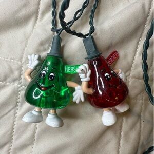 Hershey's Green and Red Character String Lights